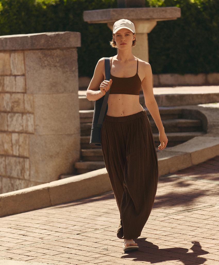 Брюки-бананы из 100% хлопка