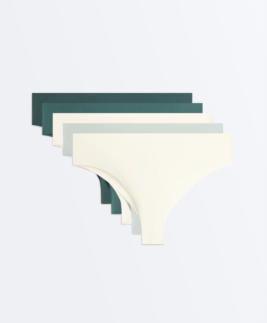 Pack de 3 cuecas brasileiras invisíveis laser cut