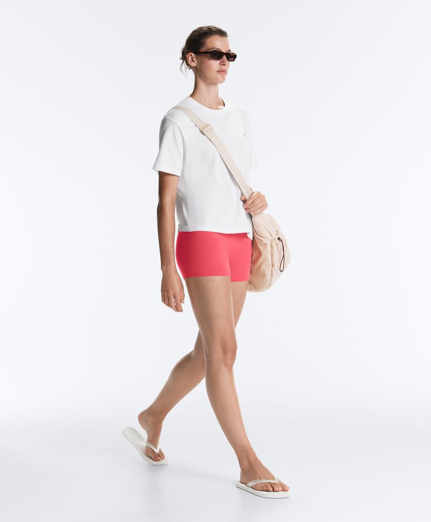 Легинсы Hot pants Comfortlux с высокой посадкой, 10 см