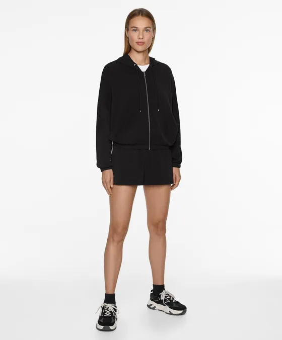 Шорты из мягкой ткани с модалом