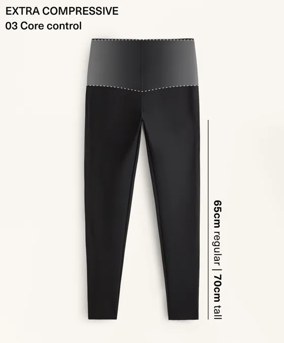 Легинсы Extra Compressive с компрессионным поясом, длина 65 см