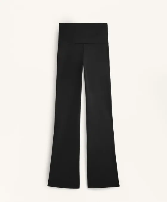 Брюки клеш Comfortlux с высокой посадкой