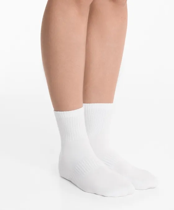 3 пары коротких спортивных носков из смесового хлопка