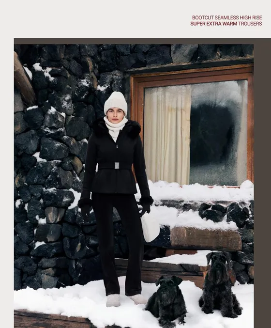 Супертеплые бесшовные брюки буткат Seamless