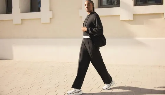 Прямые брюки с рельефным швом из ткани с модалом