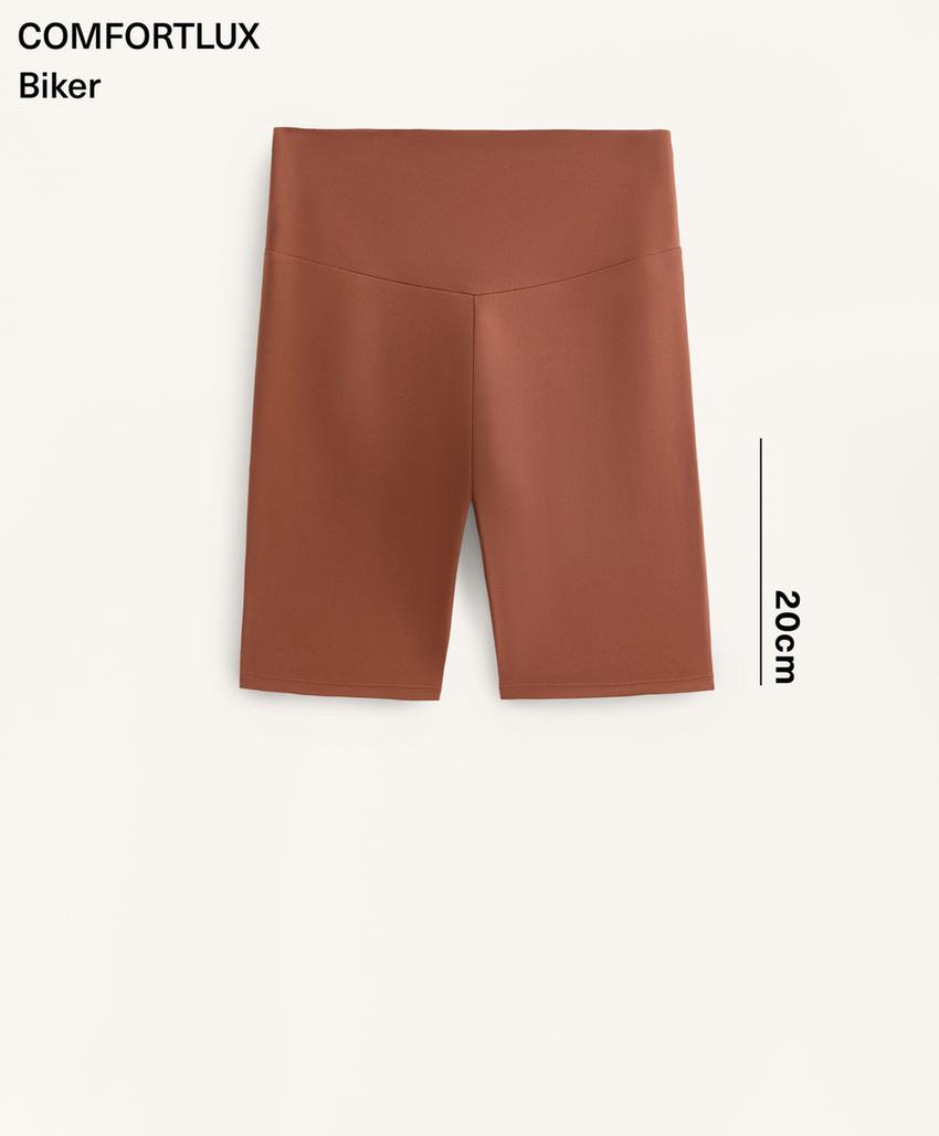 Леггинсы байкерские на высокой посадке 20 см comfortlux