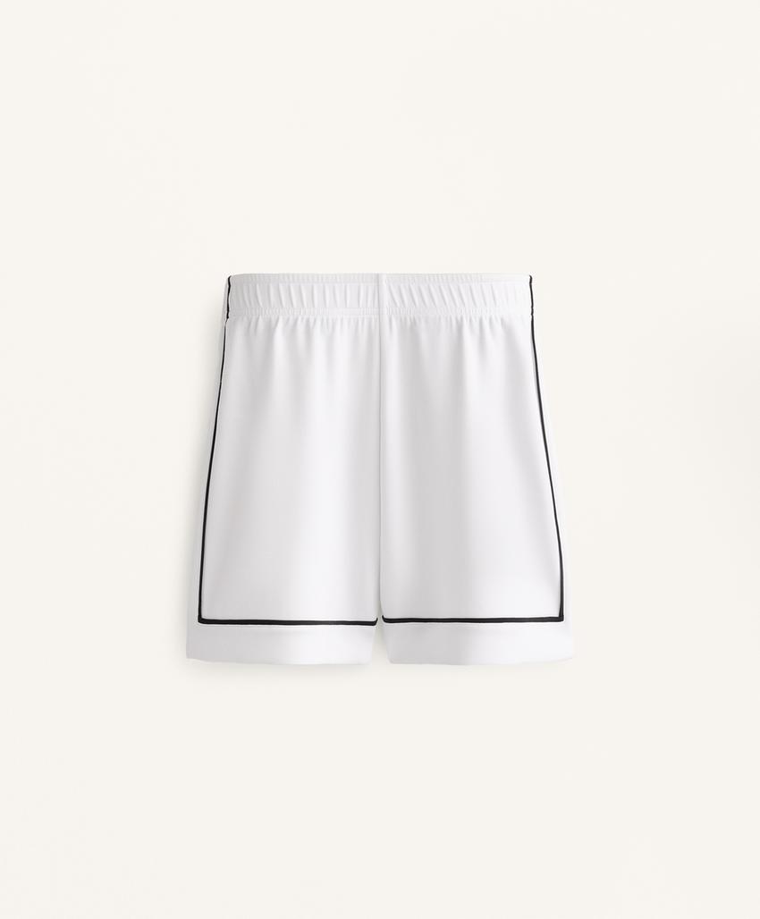 Юбка-брюки из модала с мягким на ощупь материалом и обработкой кантом