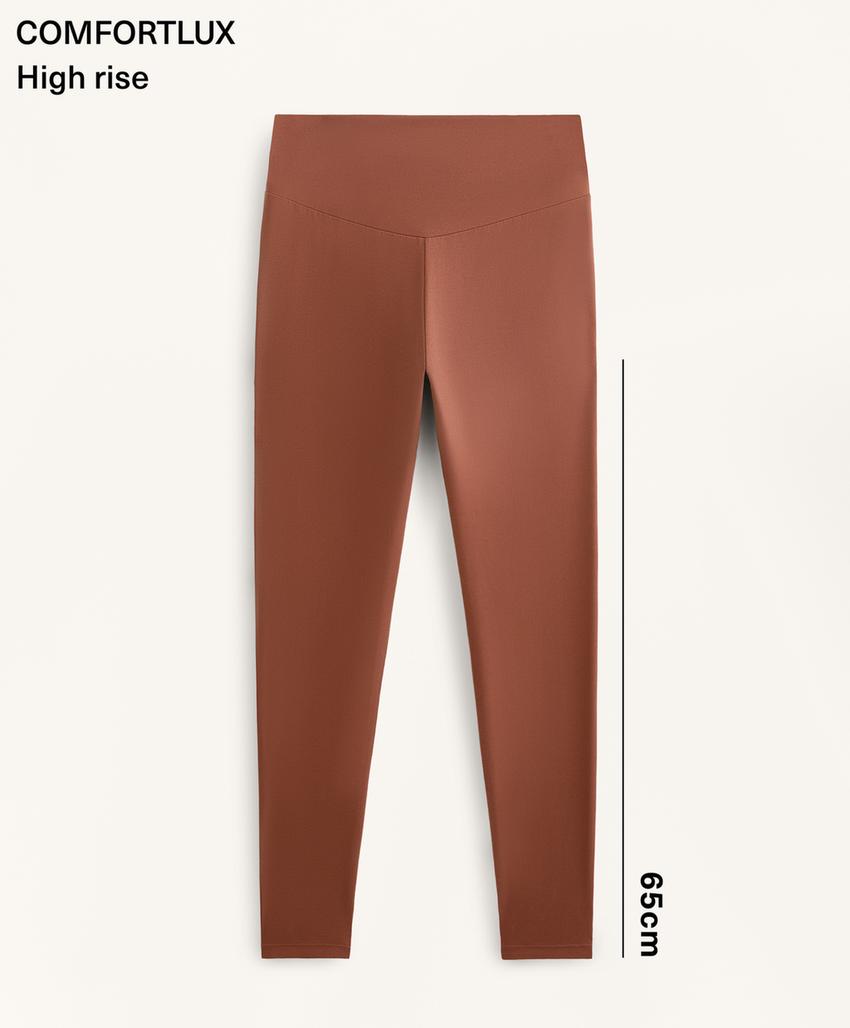 Комфортлакс леггинсы с высокой талией до щиколотки