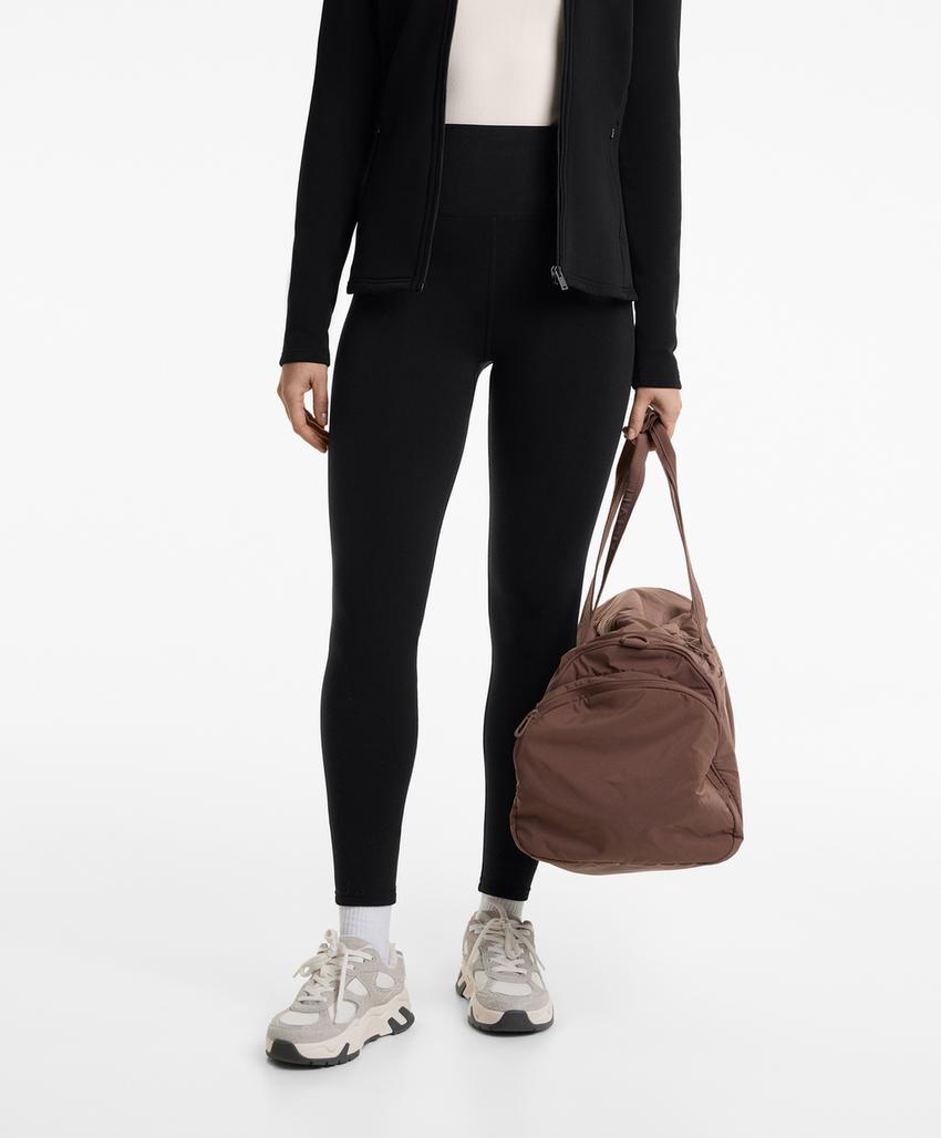 Леггинсы супер-дополнительной теплоты без швов, 70 см, супервысокой посадки до щиколотки