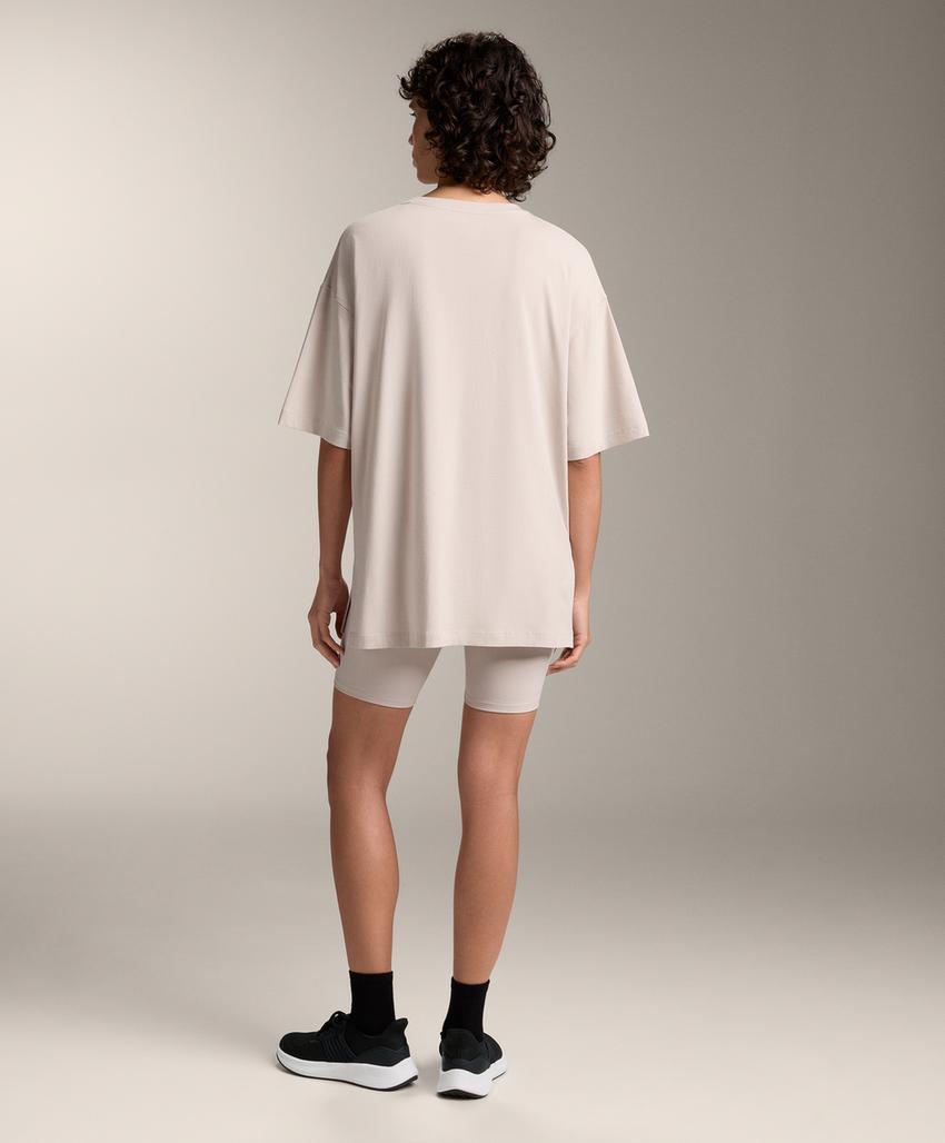 Футболка из хлопкового микса с коротким рукавом l30247378