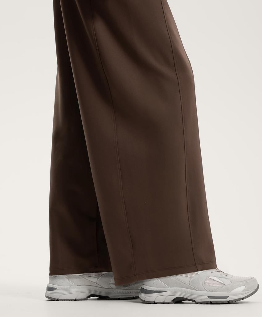 Брюки высокой посадки кокон из неопрена