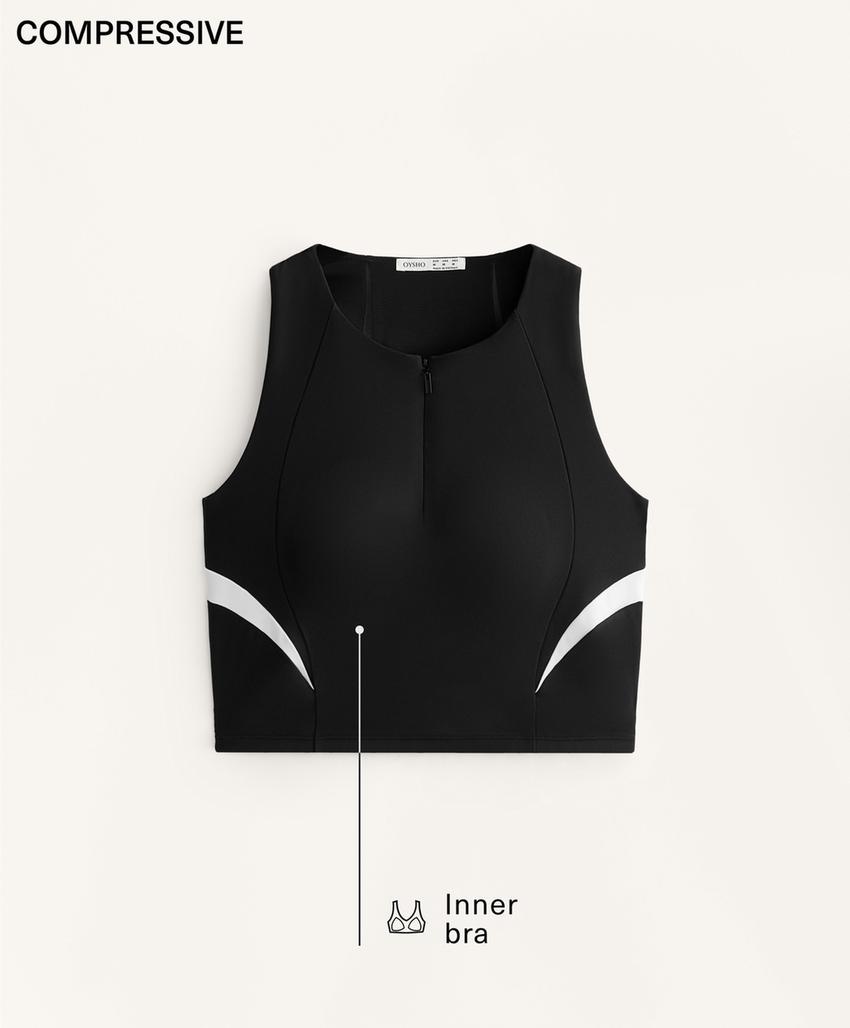 Топ с компрессионными линиями