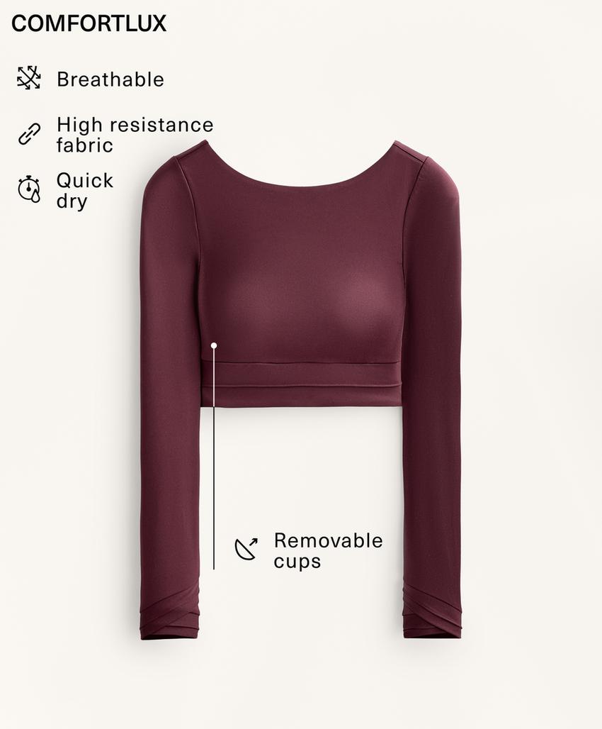 Футболка comfortlux с длинным рукавом