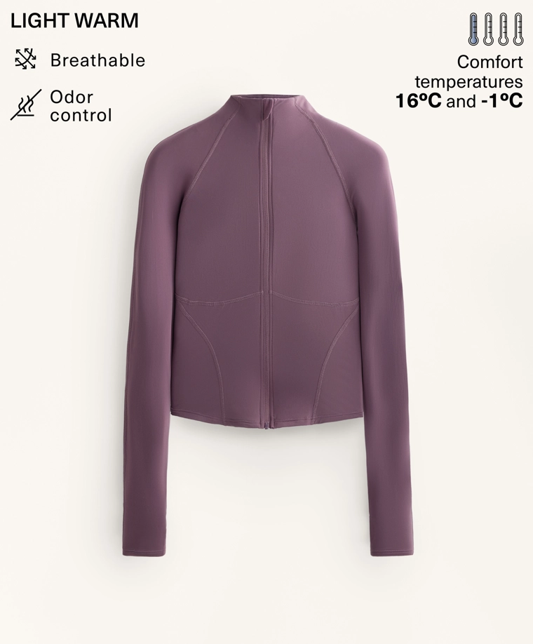 Техническая куртка легкая теплая с швами l32780332