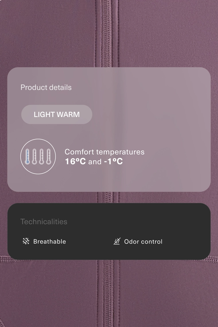 Техническая куртка легкая теплая с швами l32780332