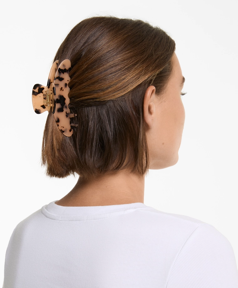 Большой заколка в виде пуговицы с эффектом черепашьего панциря l30946414