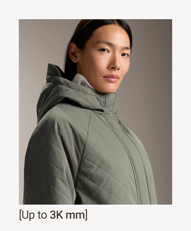 Длинный утепленный жакет fellex® aerogel 3k с водонепроницаемой тканью