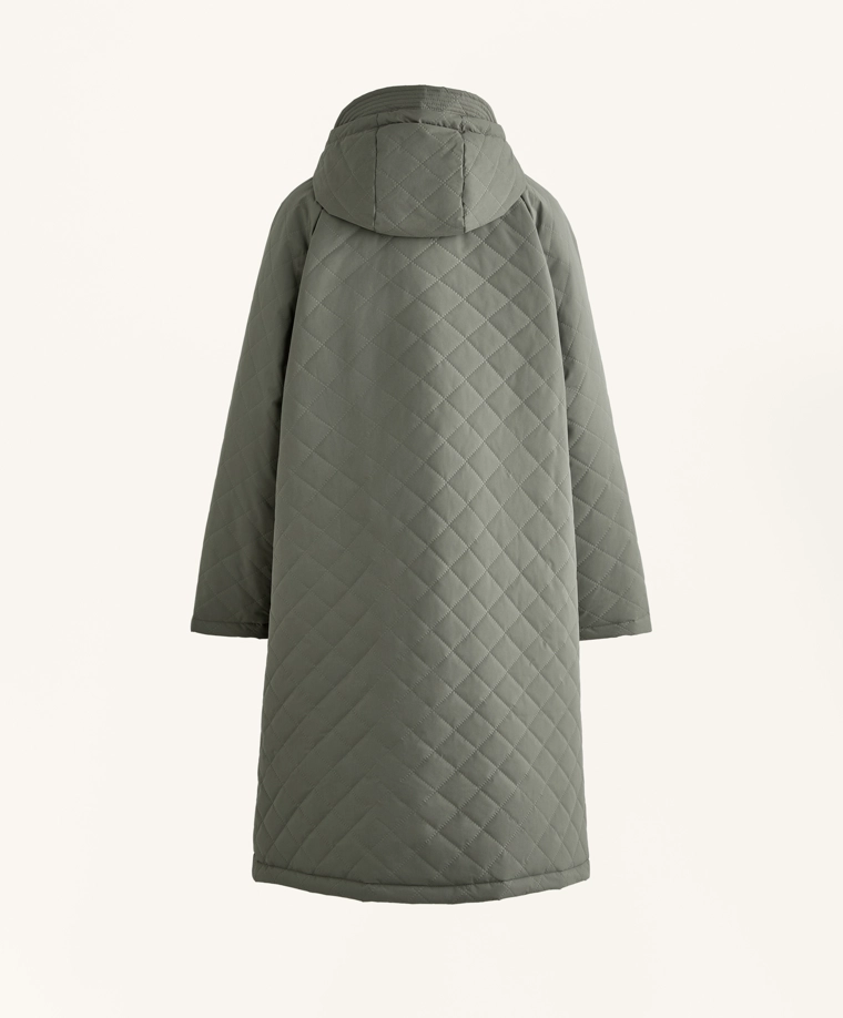 Длинный утепленный жакет fellex® aerogel 3k с водонепроницаемой тканью