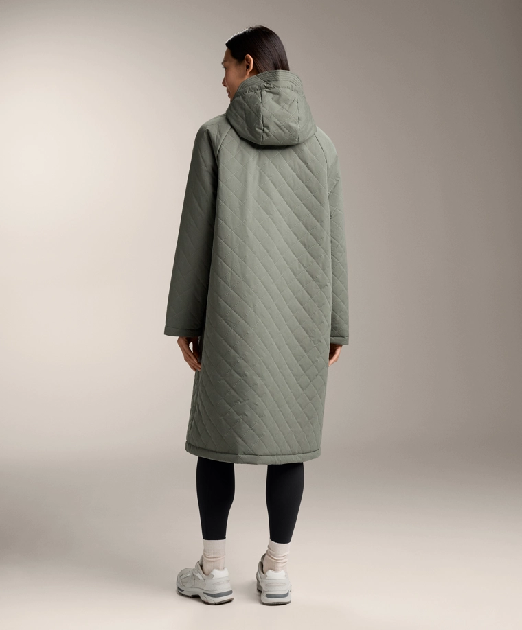 Длинный утепленный жакет fellex® aerogel 3k с водонепроницаемой тканью