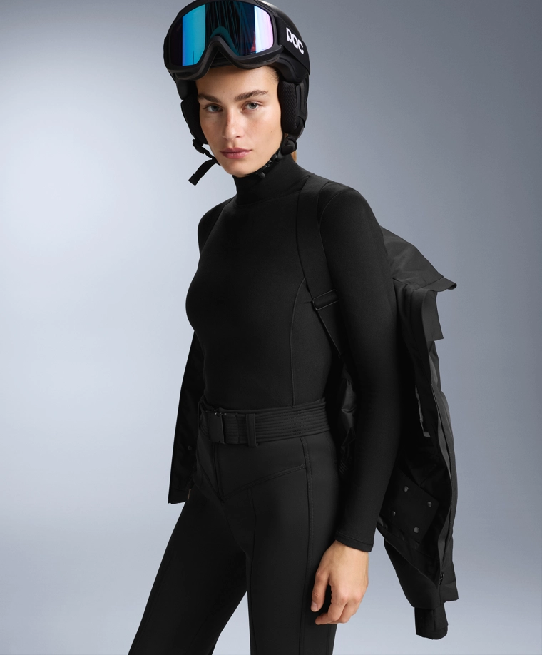 Термобелье с высоким воротником и поларом