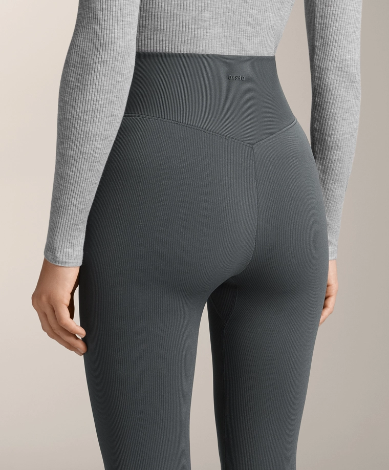 Экстра-теплые стрейч-лосины сверхвысокой посадки до щиколотки 70 см