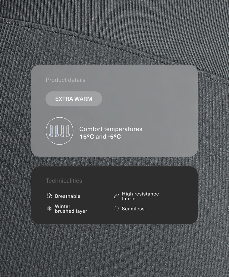 Экстра-теплые стрейч-лосины сверхвысокой посадки до щиколотки 70 см