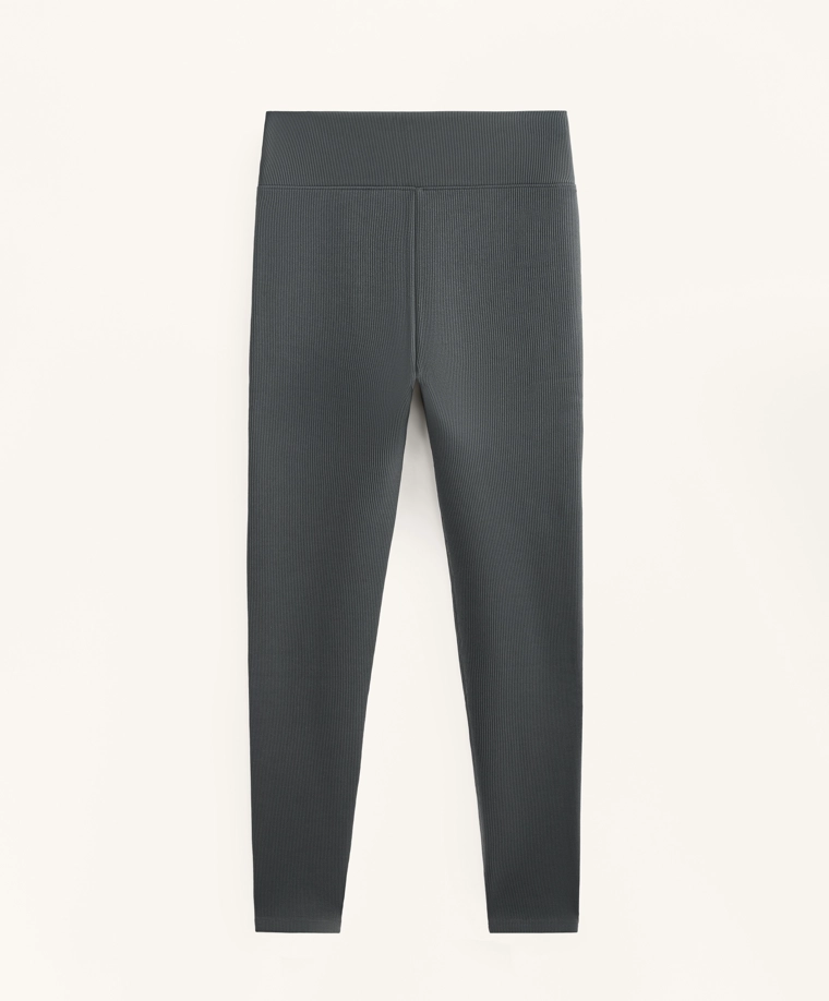 Экстра-теплые стрейч-лосины сверхвысокой посадки до щиколотки 70 см