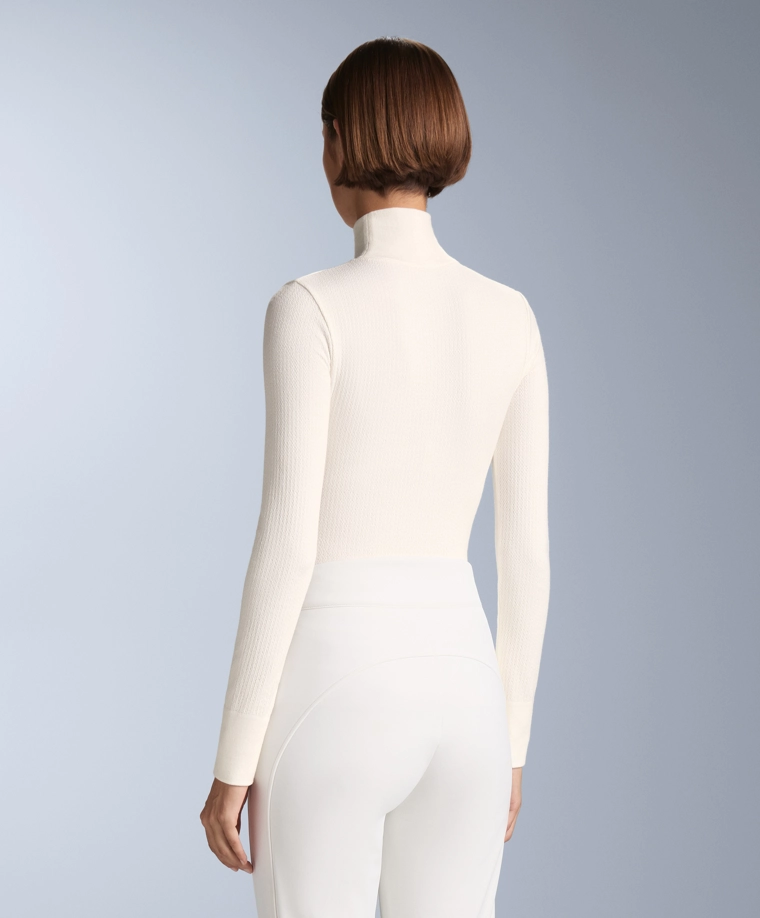 Футболка из мериносовой шерсти без швов