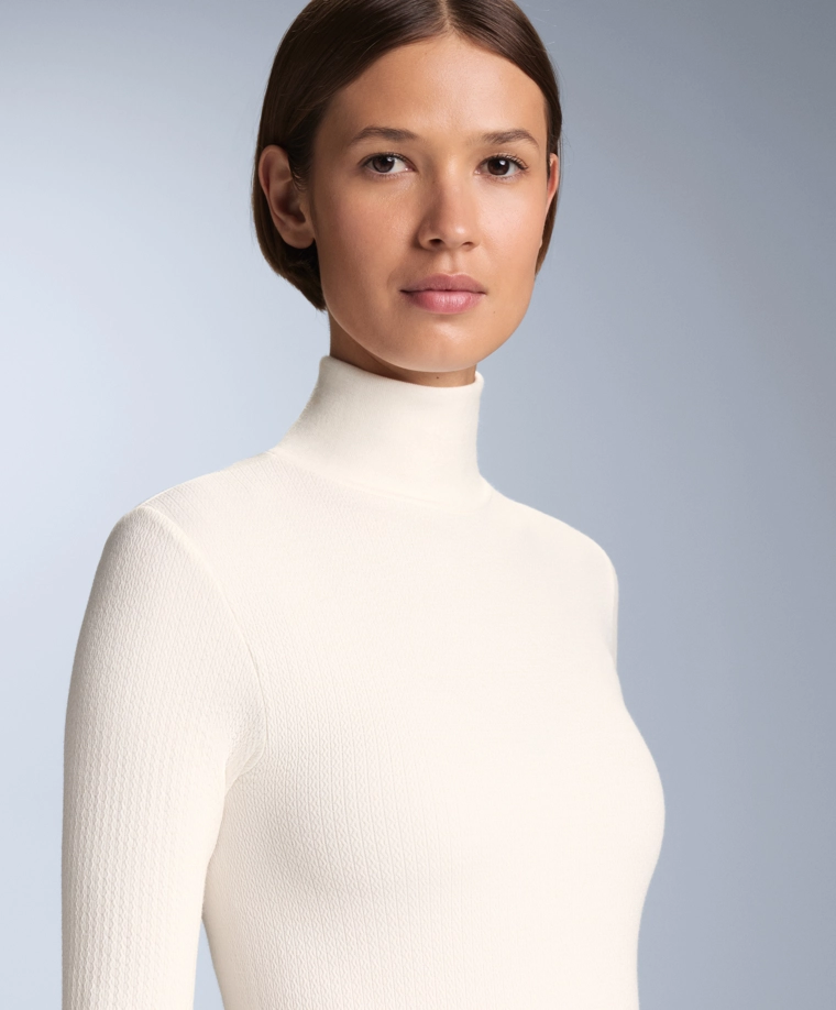 Футболка из мериносовой шерсти без швов