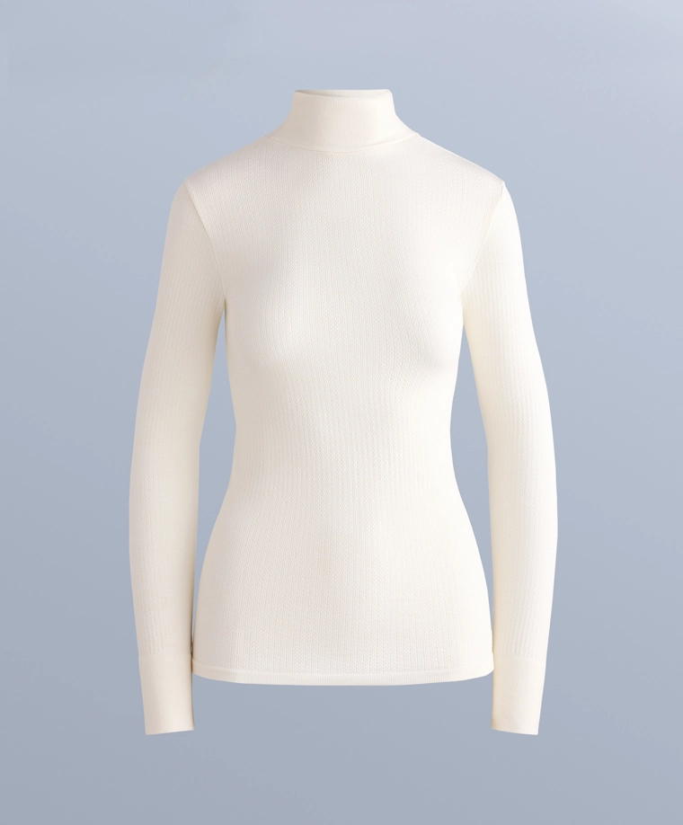 Футболка из мериносовой шерсти без швов