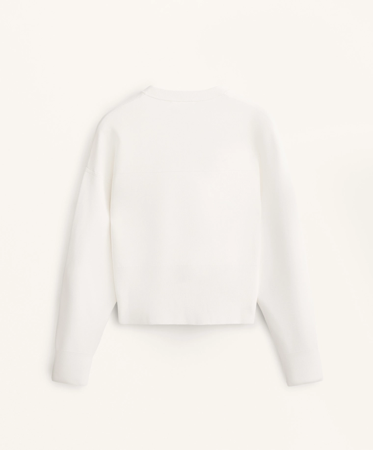 Трикотажная бомбер-куртка