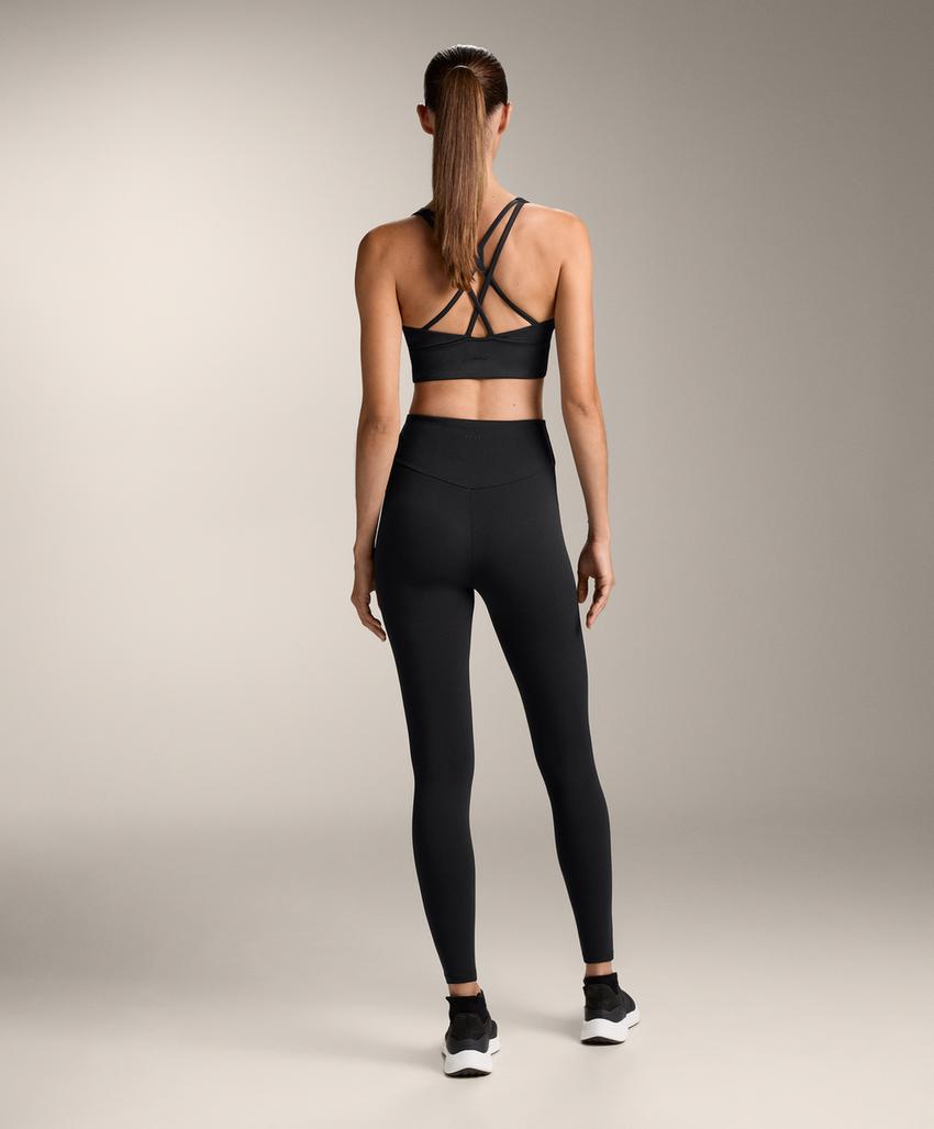 Леггинсы с высокой посадкой на талии и перекрестным поясом на щиколотку comfortlux