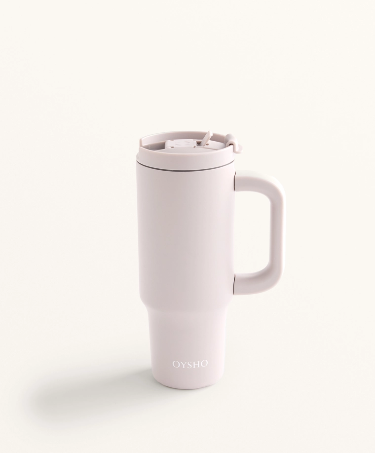 Бутылка с ручкой-термокружкой