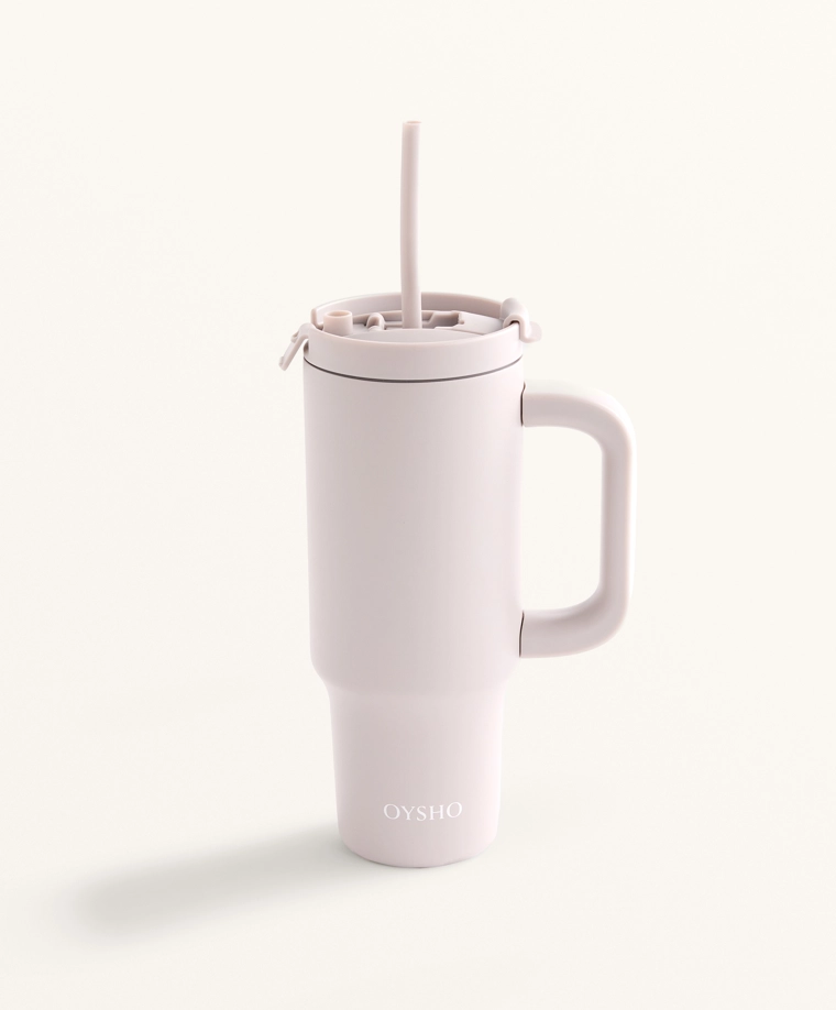 Бутылка с ручкой-термокружкой