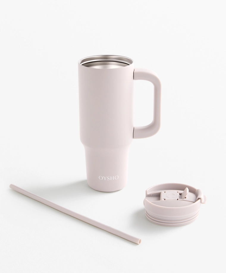 Бутылка с ручкой-термокружкой