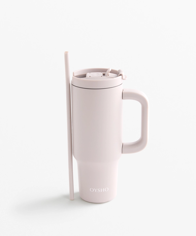 Бутылка с ручкой-термокружкой