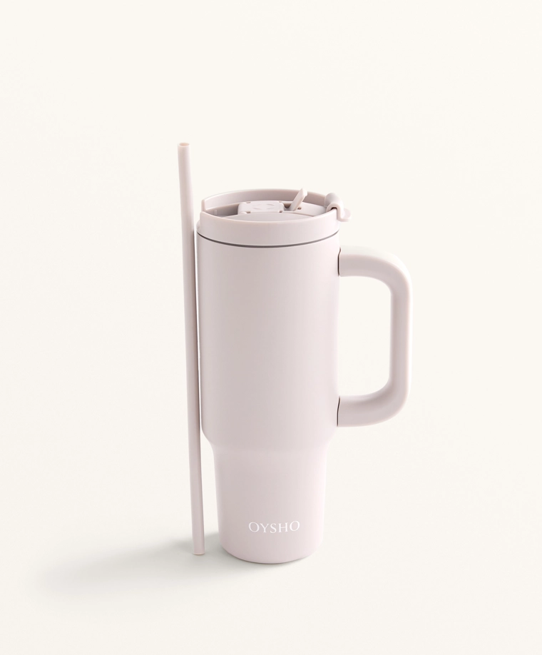 Бутылка с ручкой-термокружкой