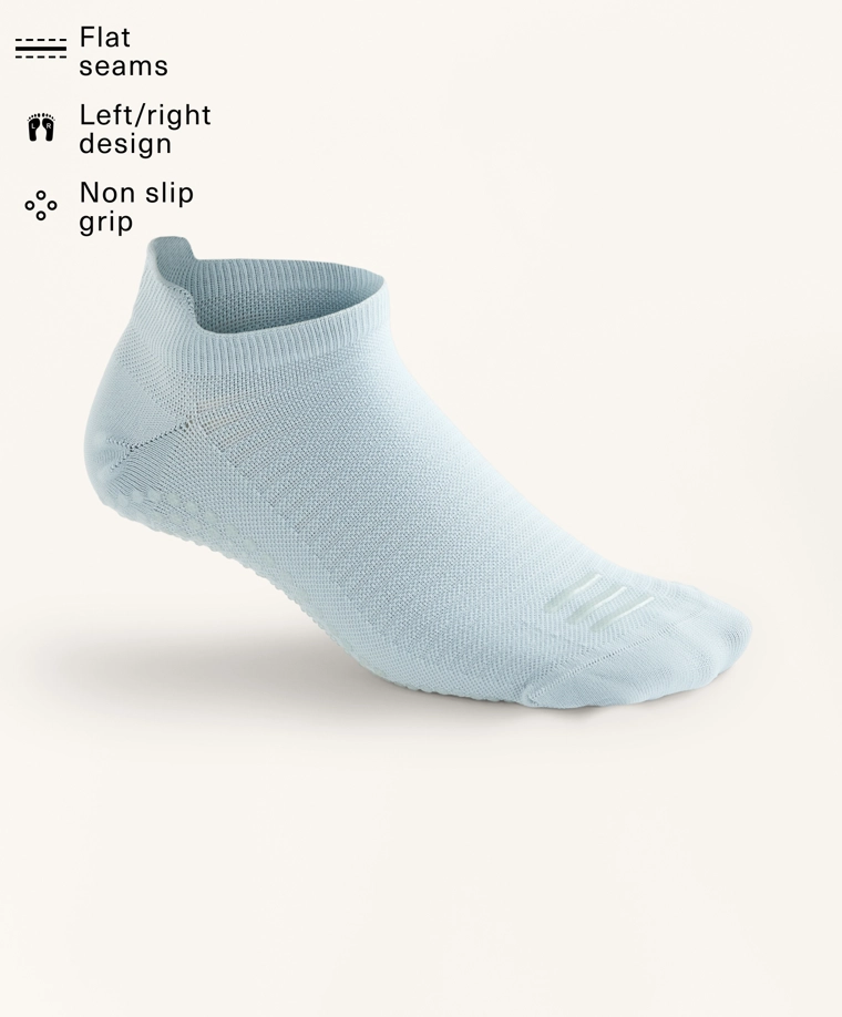 2 пары носков для йоги и пилатеса из полиамидного спандекса с закрытыми пятками