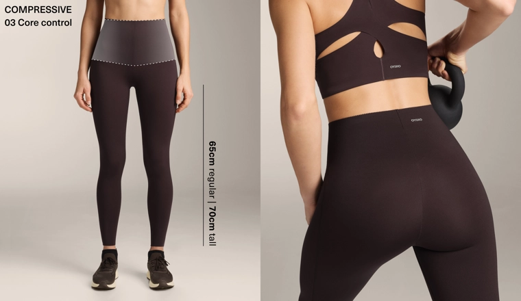 Леггинсы длиной до щиколотки с высокой посадкой compressive core control