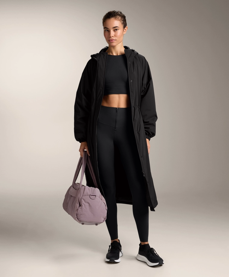 Леггинсы длиной до щиколотки с высокой посадкой и корректирующим эффектом с молнией