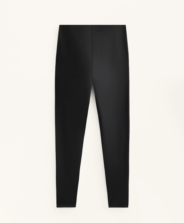 Леггинсы длиной до щиколотки с высокой посадкой и корректирующим эффектом с молнией