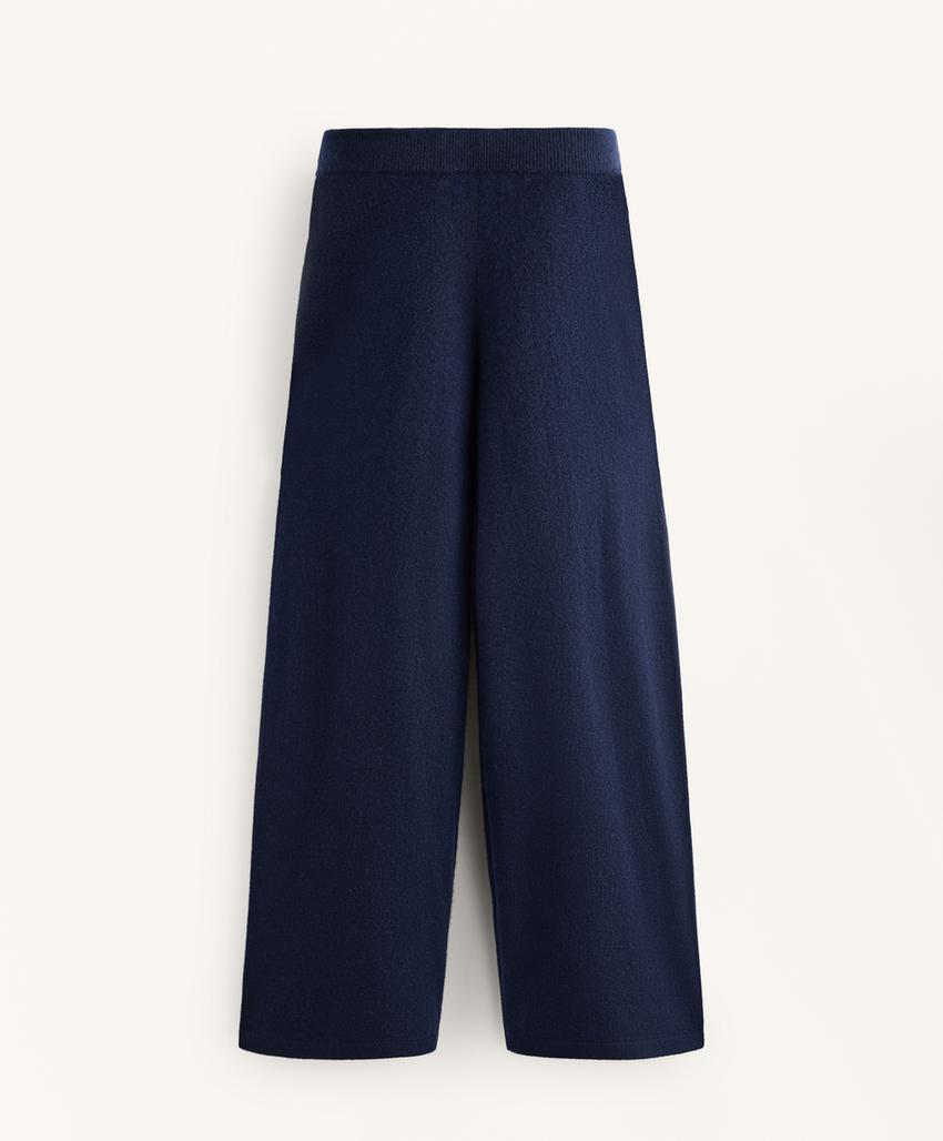 Прямые брюки из 100% кашемира