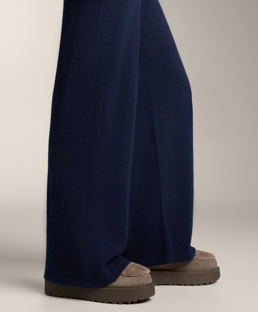 Прямые брюки из 100% кашемира