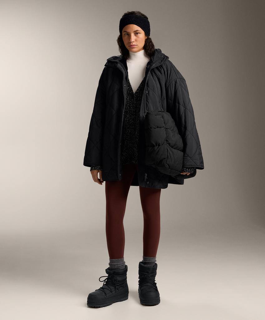 Кардиган с v-образным вырезом и вкраплениями из шерсти 27%