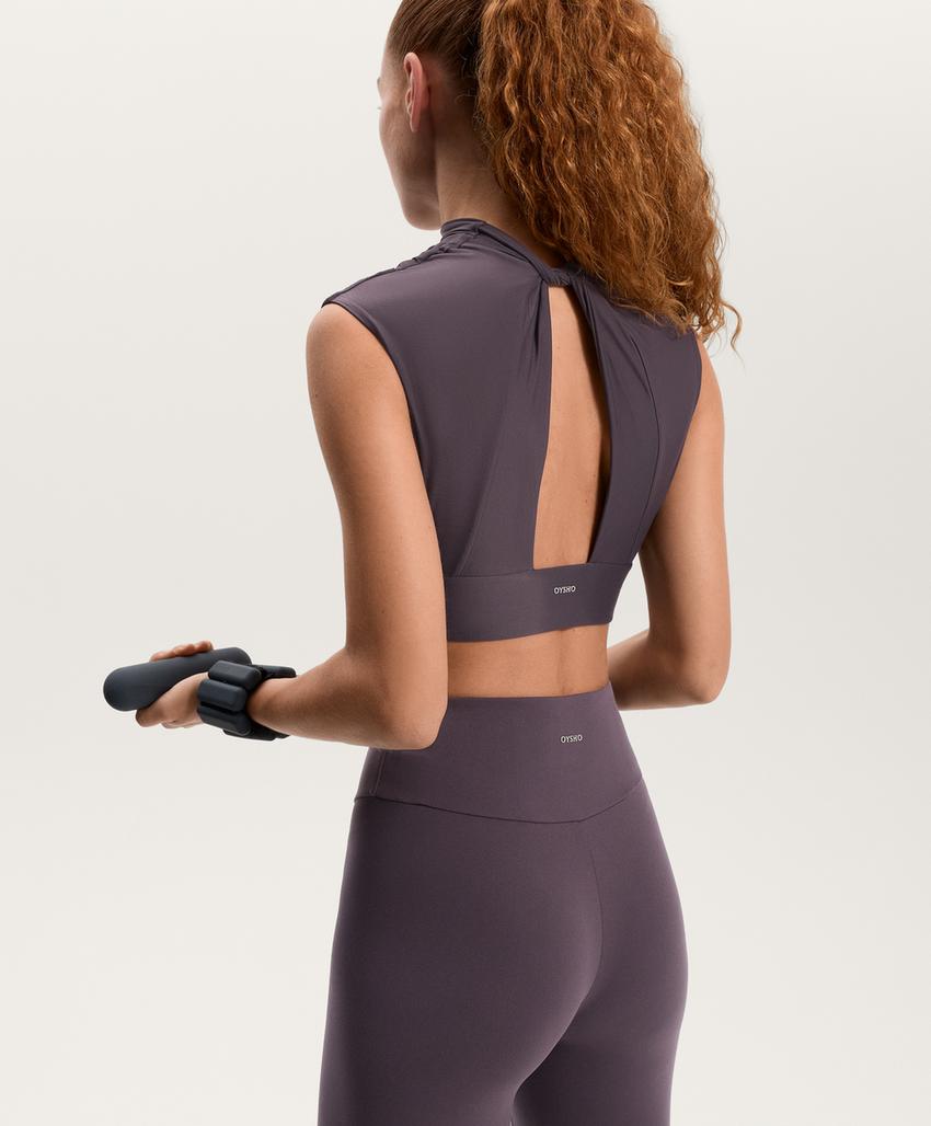 Темно-баклажанные трусы