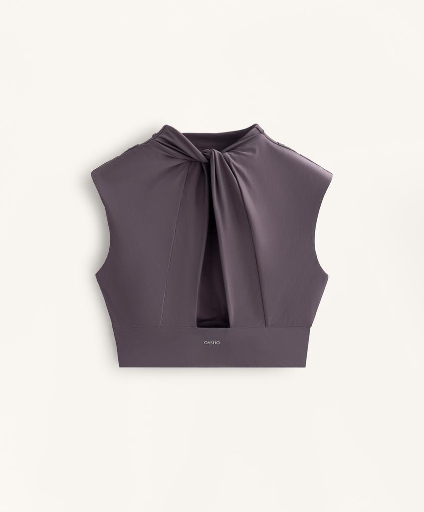 Темно-баклажанные трусы