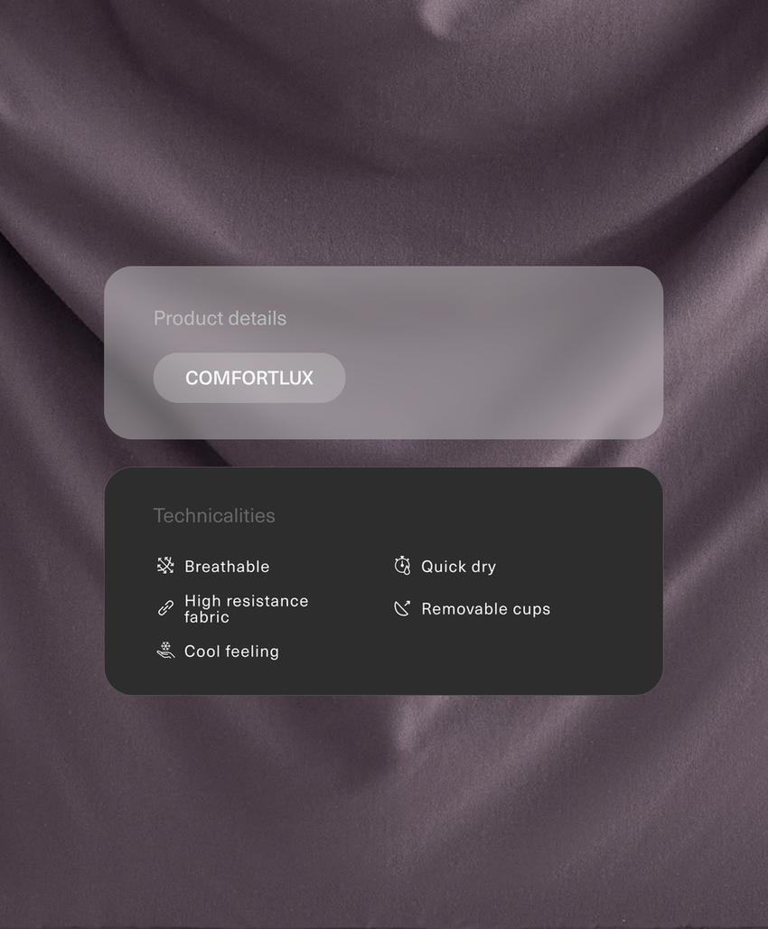 Темно-баклажанные трусы