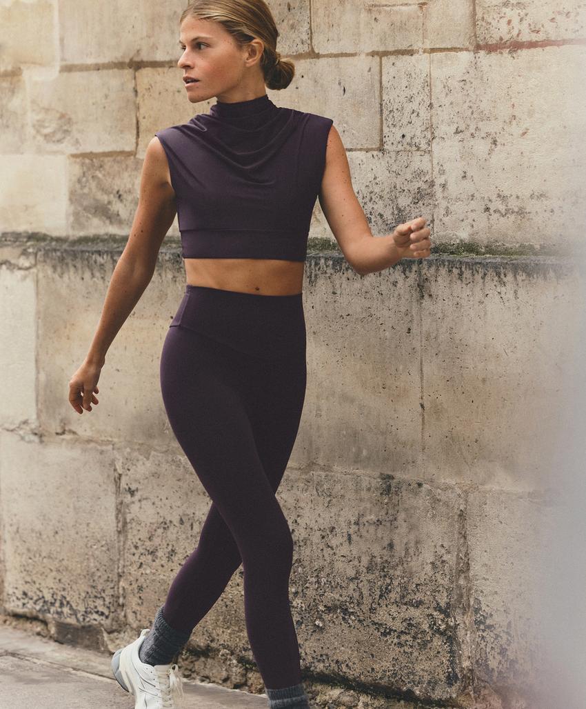 Темно-баклажанное боди