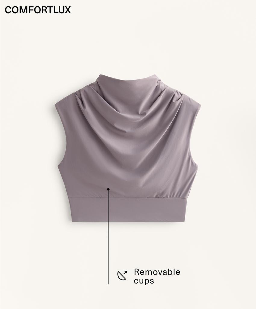 Пыльно-лиловое боди