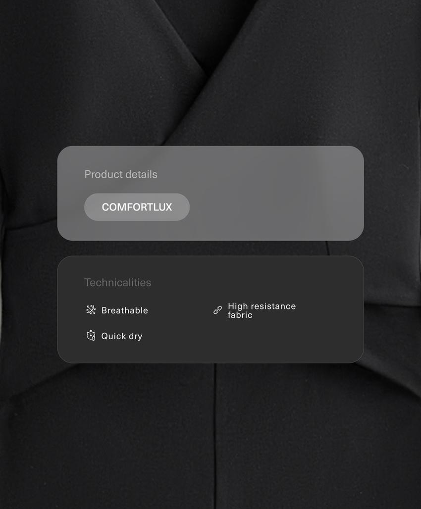 Черное платье с цветочным узором